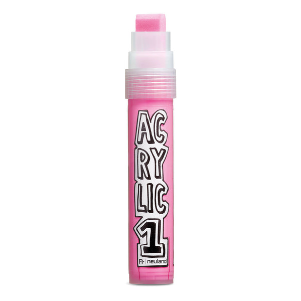 AcrylicOne BIG, wedge nib 8-15 mm, 518 pink